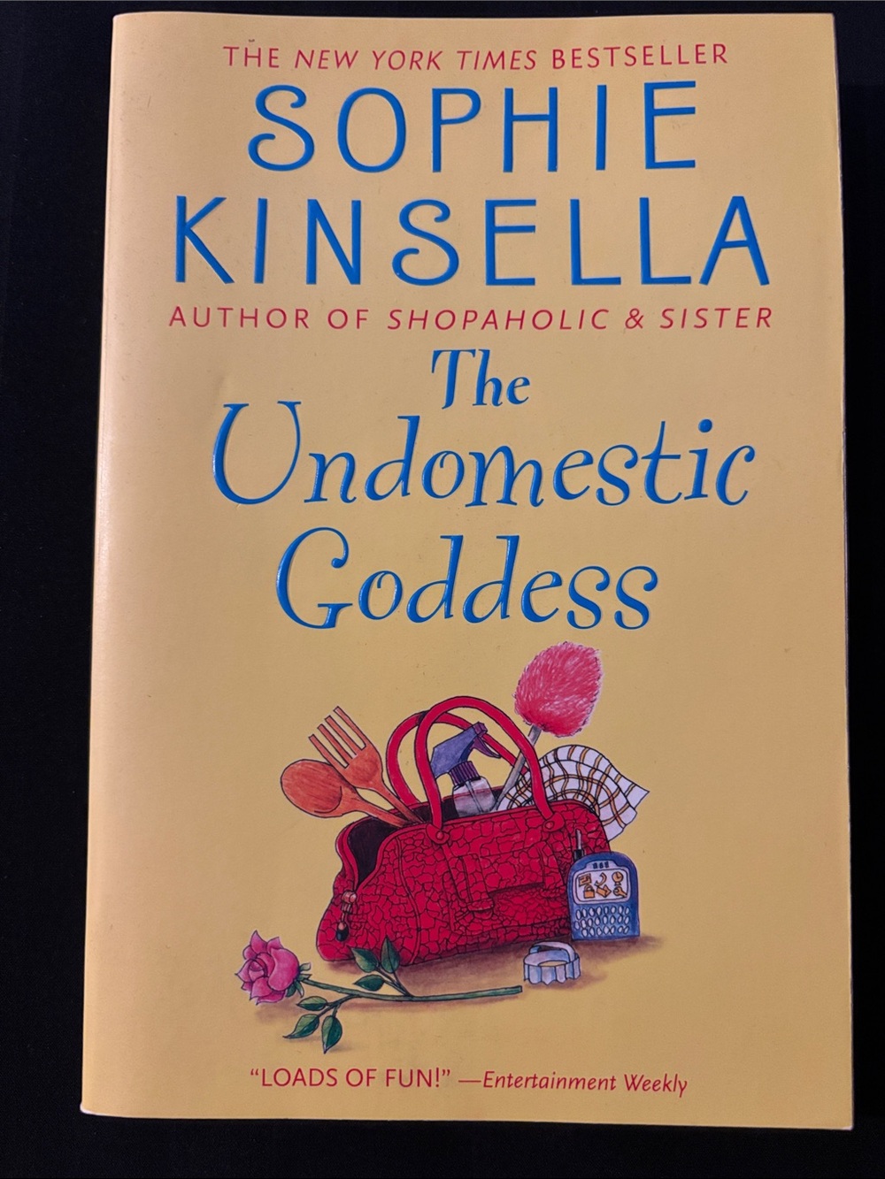“The Undomestic Goddess” by Sophie Kinsella Paperback Book